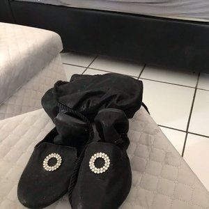 Ballet Flats with Matching Purse